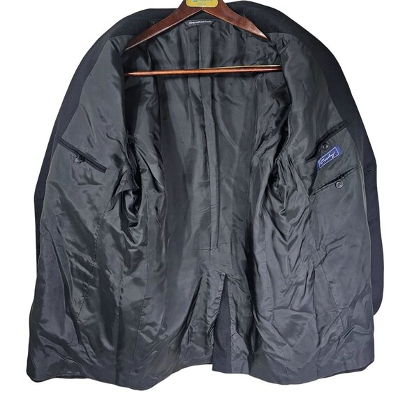 Coppley 100% Cashmere Black Blazer Jacket 44T Quiet Luxury Old Money Formal - Picture 10 of 11